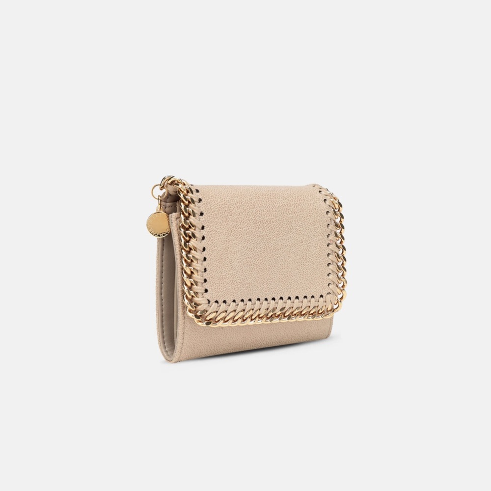 STELLA MCCARTNEY - Falabella Small Flap Wallet